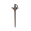 Anime Charms Multi Color Medieval Sword Pendants For Fantasy Warrior Themed Jewelry