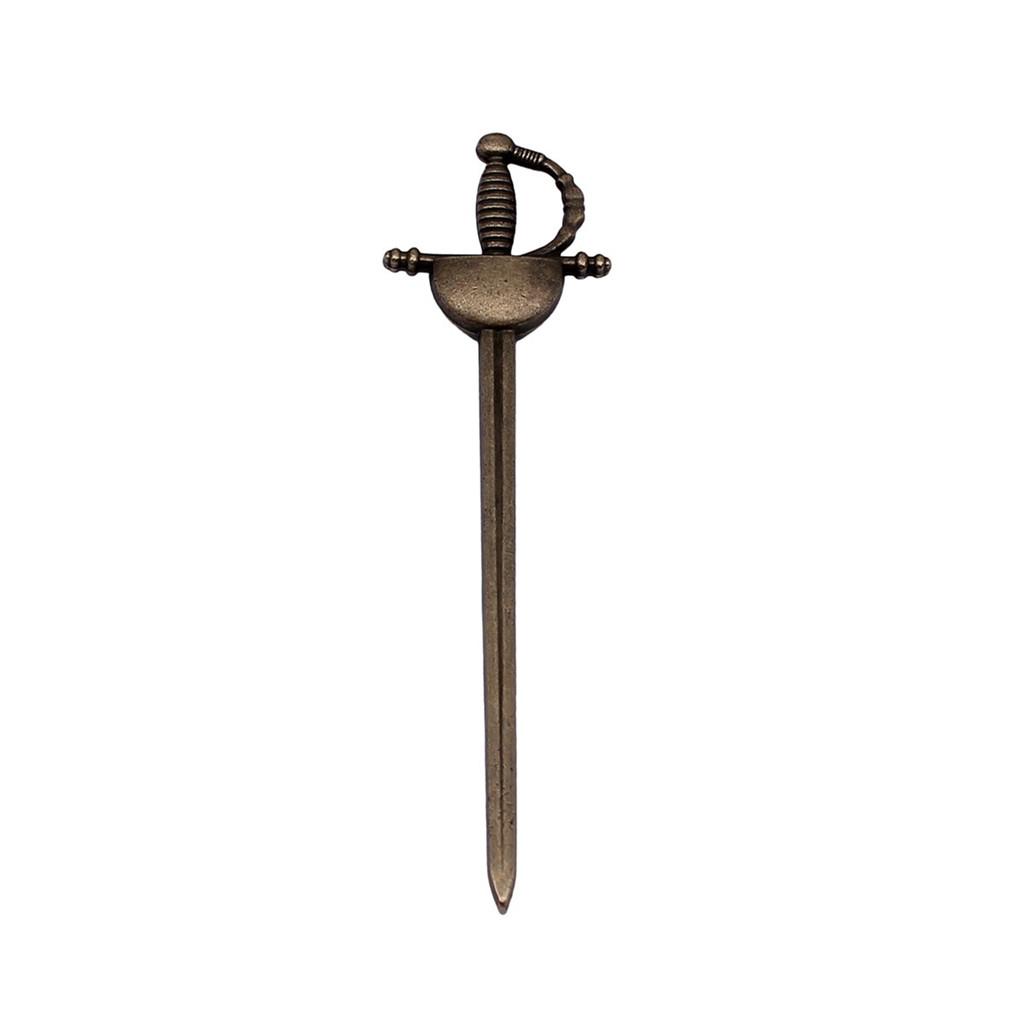 Anime Charms Multi Color Medieval Sword Pendants For Fantasy Warrior Themed Jewelry