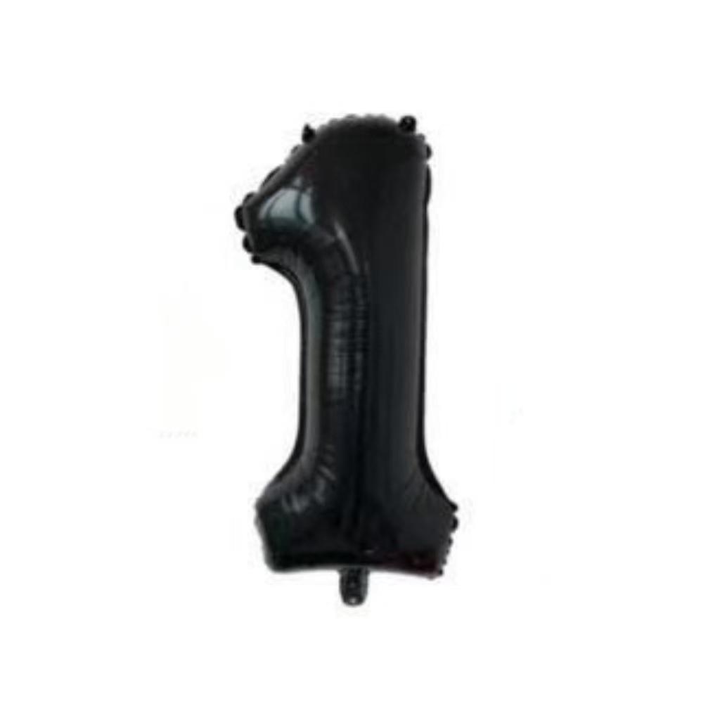 16-Inch Us Version Of Thin Body Digital Birthday Party Decoration Props Decoration Aluminum Film Balloon Digital