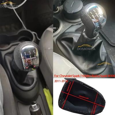 Pomello Cambio Manuale a 5 Marce per Auto Per Chevrolet Matiz Spark M300 2011 2012 2013 2014 2015 2016 Copertura Stivale in Pelle