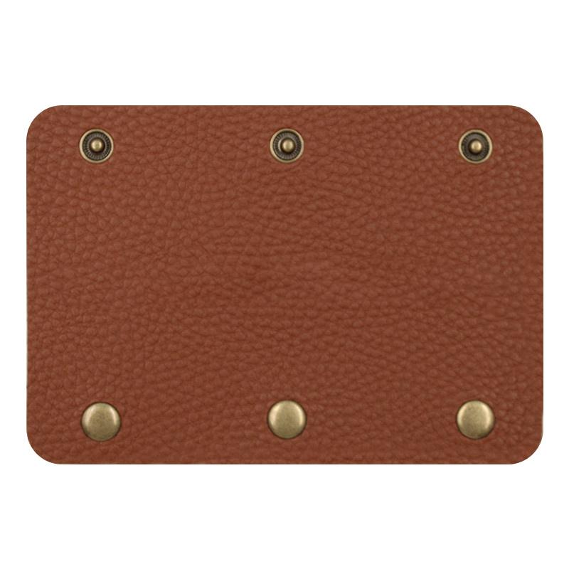 

Кожаная ручка с защитой от скольжения Простая съемная ручка для сумки Кожаная ручка для коробки Ручка-скоба с защитой от скольжения Кожаный чехол с защитой от скольжения коричневый