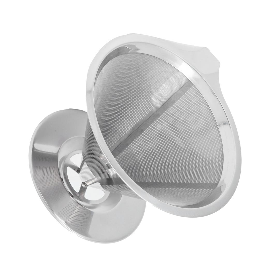 Stainless Steel Brew Drip Coffee Filter Funnel Cup Dripper Coffee Machine Accessories