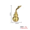 Premium Brass Gourd Pendant Entrance Decoration Open Hollow Brass Smooth Gourd Gift Wholesale One Piece Dropshipping