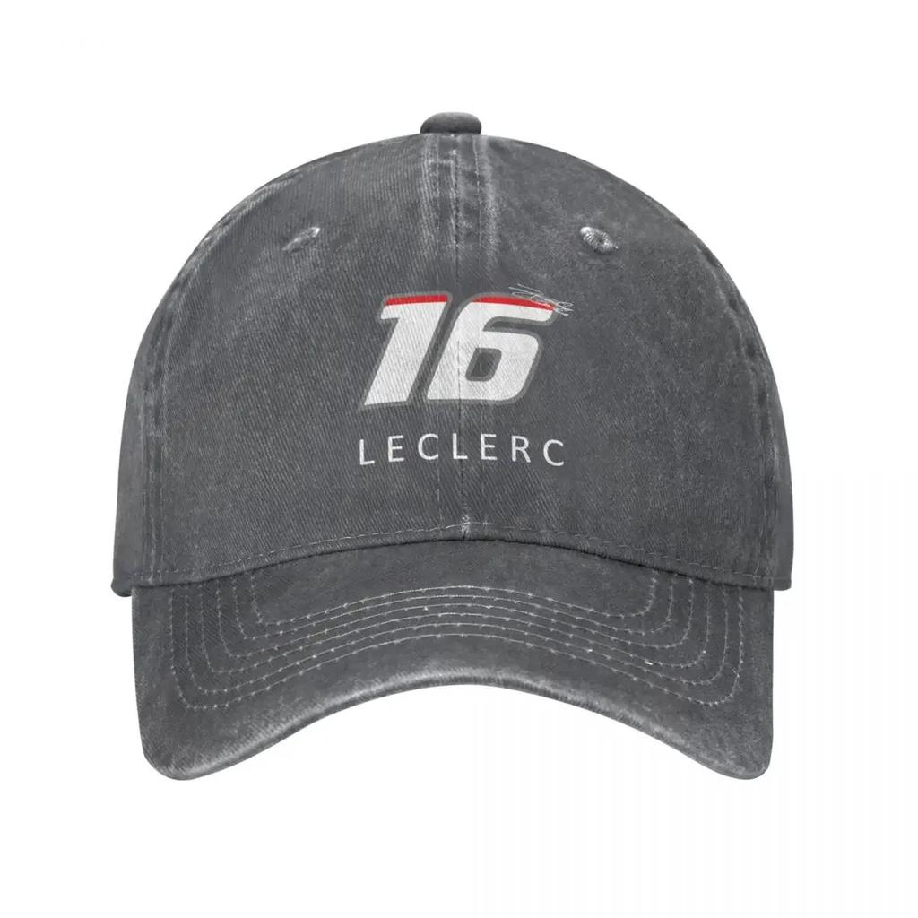 Charles Leclerc F1 Signature Graphic - Dark Baseball Cap Golf Sunhat Caps Women Unisex'S