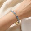 Enamel Flower Bangle Traditional Women's Hand Bracelet Vintage Cloisonne Bangle  Jewelry Gifts