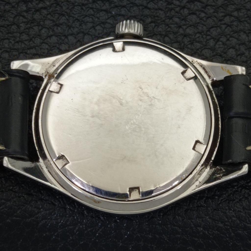 USED JOSMAR HAND-WINDING SWISS MENS WHITE COLOR DIAL WATCH a432783-2