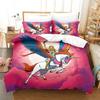 New She Ra And The Princesses Of Power Bedding Set Single Twin Full Queen King Size Bed Set Bedroom Duvetcover Sets Anime
