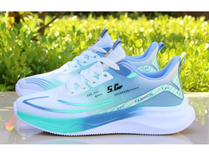 2025 Men's Summer Running Shoes - Trendy Thick Sole, Breathable Ice Silk Mesh Sneakers, Perfect for Travel