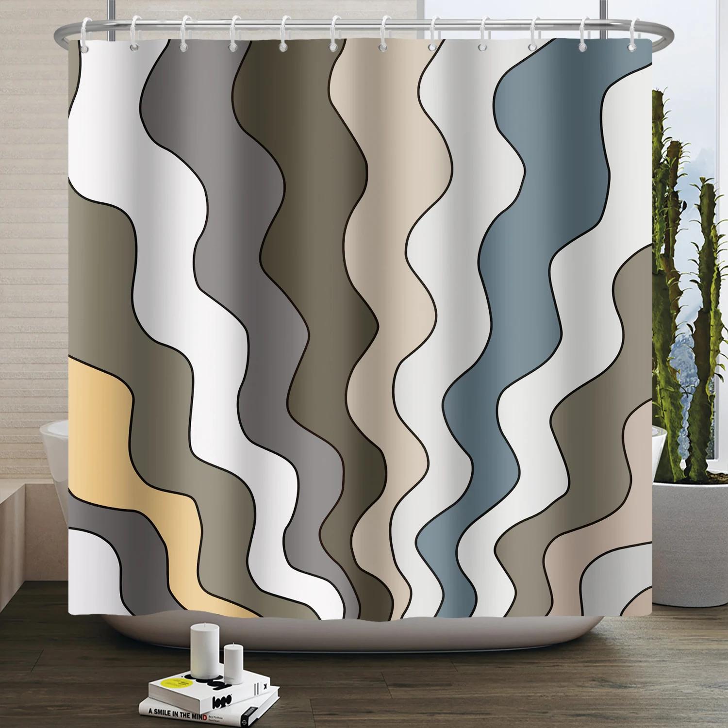 

Retro Boho Shower Curtain - Vibrant 70S Floral & Mushroom Designs For Cozy Bathroom Dcor, Waterproof, Easy Care & Groovy Vibes W60H190(CM)-1 Pcs