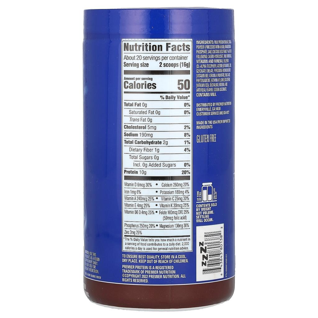 Premier Protein Dobranoc, Proteinowa Mieszanka Gorącego Kakao, Przytulne Kakao, 11,6 oz (330 gramów)