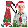 Christmas Tie Pattern 2 Color Red