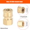 High Pressure Water Gun Water Pipe Quick Connector Car Washing Machine Water Outlet Accessories