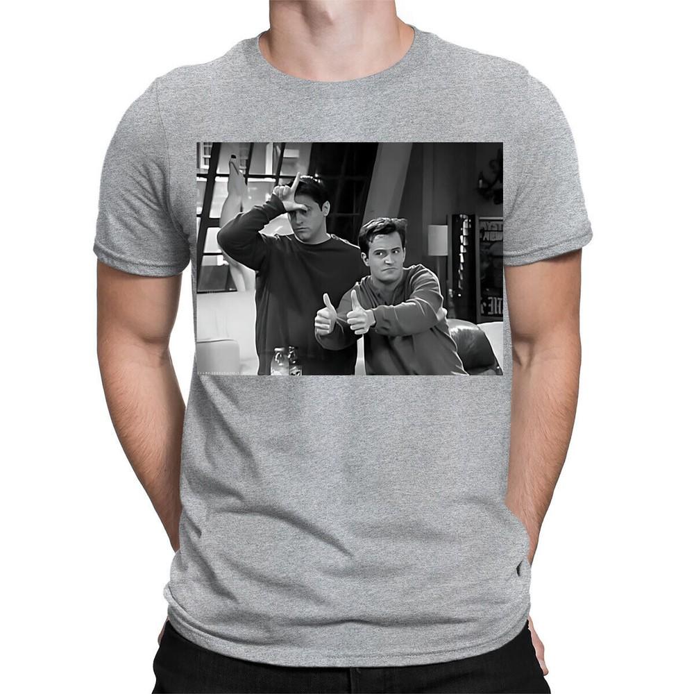 

Чендлер Бинг Икона Фильма Вымышленный Персонаж Ретро Мужские Женские Футболки #TA-17 S