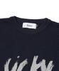 KNITTED Coolever Clover Round Knit Navy