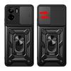 Für Honor 90 lite Hülle Honor 90 lite Cover Honor 90 lite Magnetischer Ringhalter Rüstung Handyhülle Schiebefenster Kamera Schutz Rückseite Abdeckung