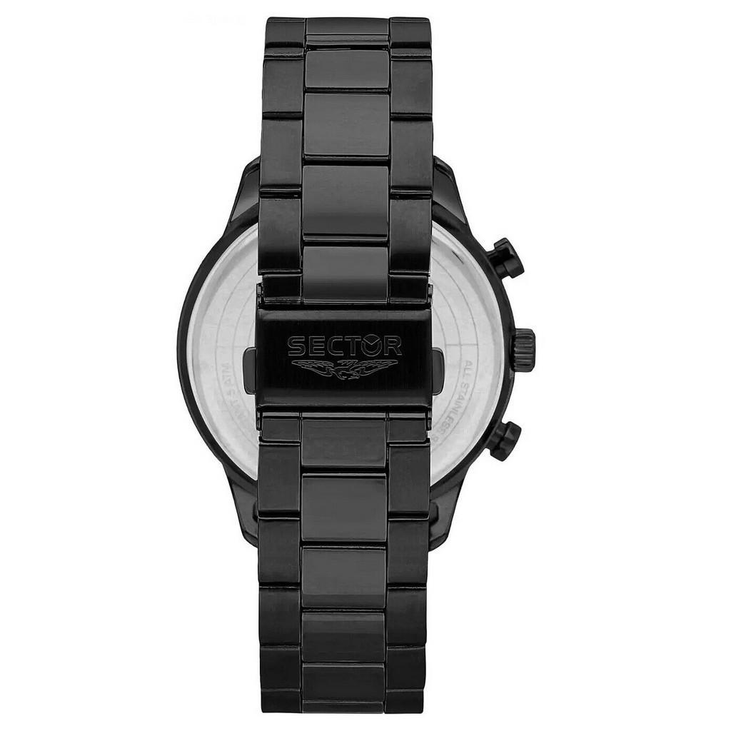 Sector Orologio da uomo 270 Cronografo Acciaio Inossidabile Quadrante Nero Quarzo R3273778001