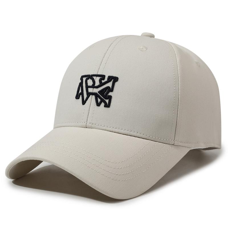 Four Seasons New Baseball Cap Men's and Women's Trendy Cool Alphabet Sun Hat Fashion Outdoor Hard Top Three-dimensional Embroidery Cap