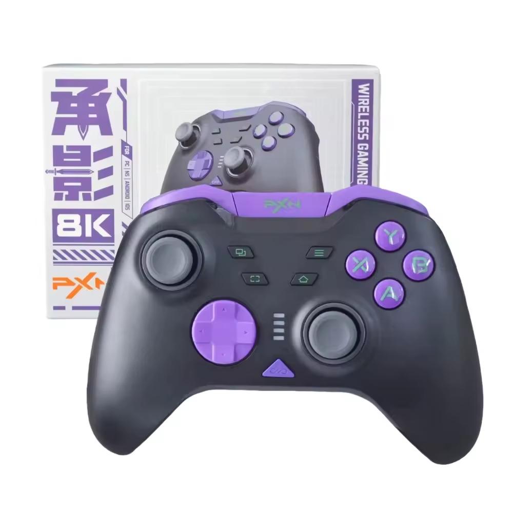 PXN P5 8K Full Hall Game Controller for PC, Steam, Monster Hunter: Black Myth, and Switch (Wireless) чёрный
