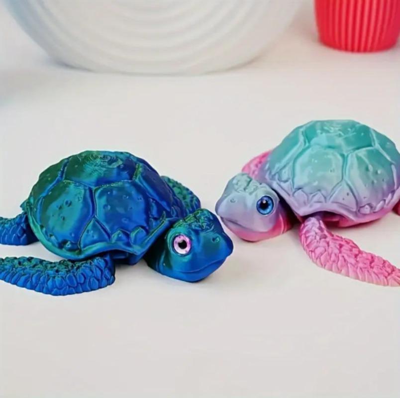 3D Printed Turtle Ornament Home Decor Ornament Collection Hobby Halloween Christmas Decoration Home Accessories Desk Decoration
