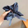 Korean Style Spring/Summer Floral Intestine Hair Scrunchie for Women – Elegant Ponytail Tie and Mori Girl Accessory.