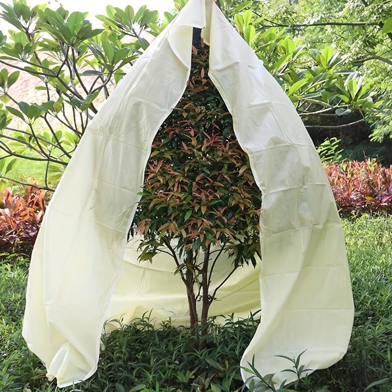 3pcs/1pc Plant Frost Protection Covers,Zipper Drawstring Winter Warming Shields for Greenery and Vegetables - Durable Garden