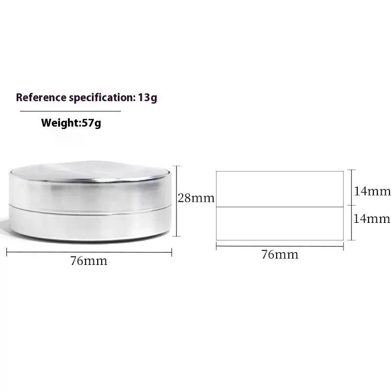 Empty Air Cushion Puff Box Portable Cosmetic Makeup Case Container With Powder Sponge Mirror For Filling BB Cream Foundation