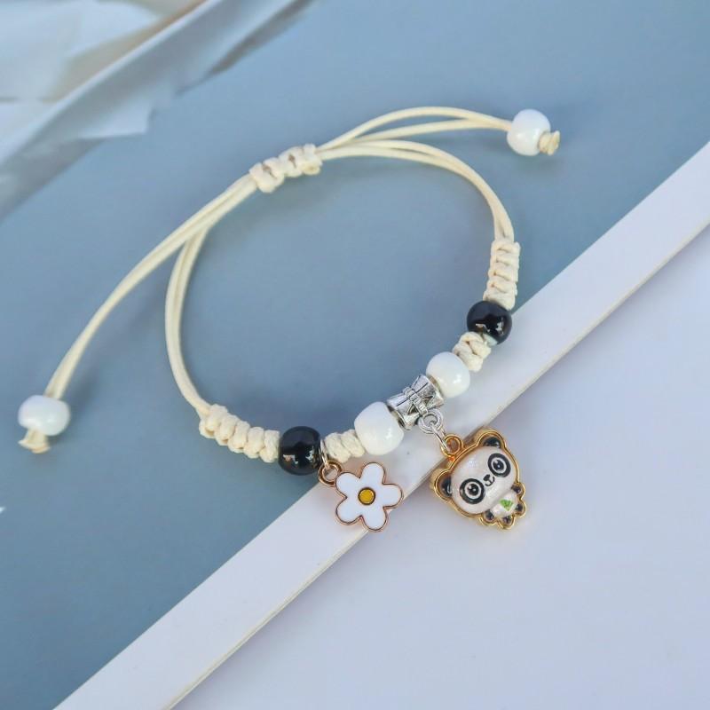 New Cute Cartoon Bracelet Gift for Boys and Girls Children's Gift Ceramic Bracelet Jewelry Wholesale