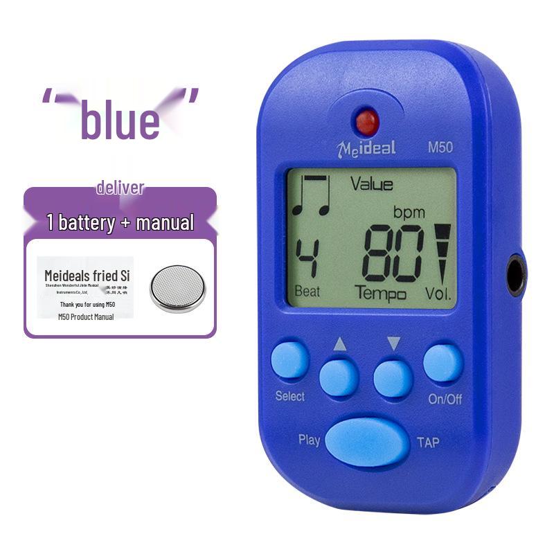 Wonderful M50 Mini Metronome: Electronic Rhythm Keeper for Piano, Guitar, Violin, and Guzheng.