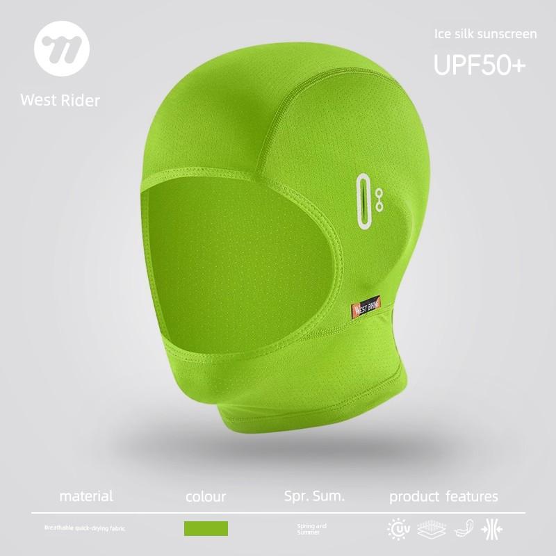 West Rider Bicycle Ice Silk Small Hat Summer Sun Protection Headgear Unisex Helmet Liner Breathable Headscarf for Cycling