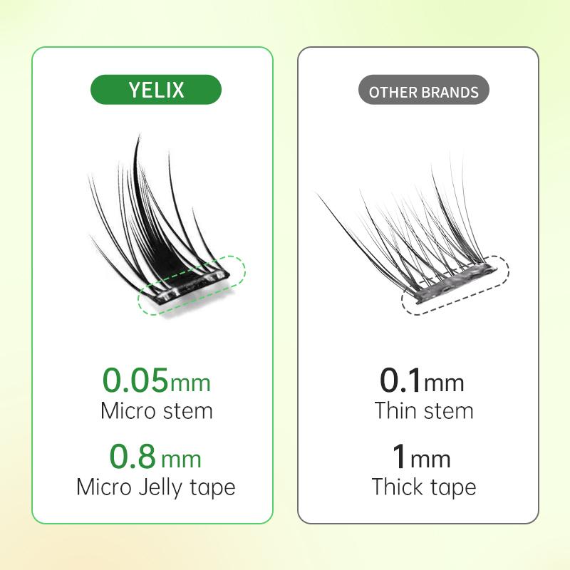 Clusters Eyelashes Glue-free False Eyelashes Natural Eyelash Manga Lashes Soft False Eyelashes Daily Makeup