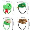 Hairbands Festive Photo Booth Props Cartoon Snakes Headbands Party Headpiece Fun Headbands for Music Festivals