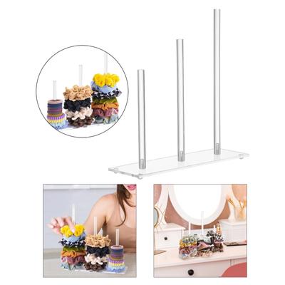 Portable Hairband Display Stand Stylish Hair Tie Holder Hair Scrunchies Storage Stand Suitable for Women Accessories