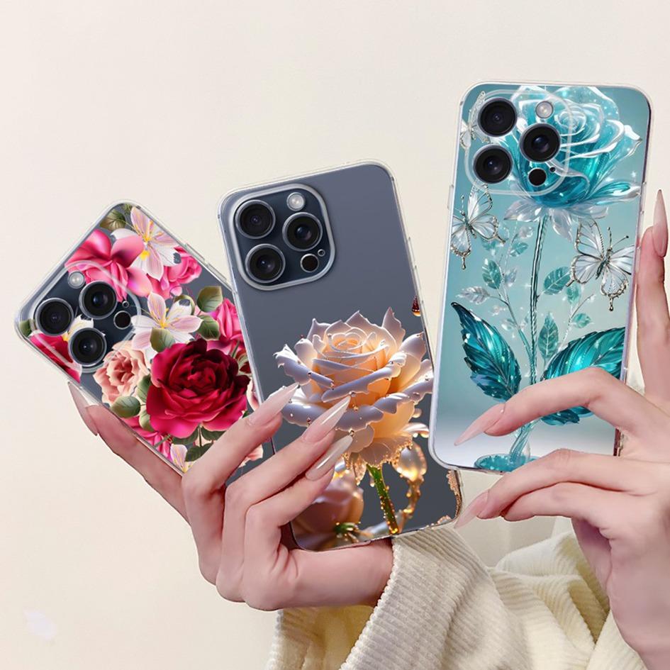 For iPhone 15 Pro Plus Case Cool Fashion Dragon Cartoon Soft Silicone Shockproof Cover For iPhone 15 Pro Max iPhone15 Pro Bumper