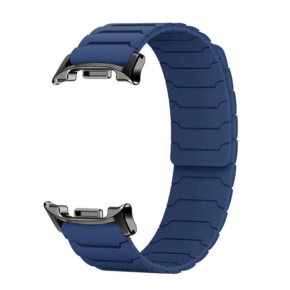 Sports Silicone Loop Band For Samsung Galaxy Watch 8 40mm 44mm/Watch 8 Classic 46mm Magnetic Strap Replace Wristband Bracelets