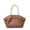 Niche frosted fleece tote bag women's new large-capacity underarm dumpling bag commuter shoulder bag