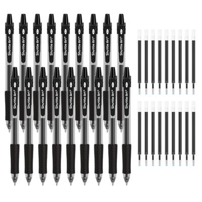 Shuttle Art Gel-Kugelschreiber Gel Gel Druck 36 18 18 Schnell mit für Büro Schreibwaren Stift, Stift, Tinte, Typ, Schwarz, Packung, Stifte, Minen, 0,7 mm,