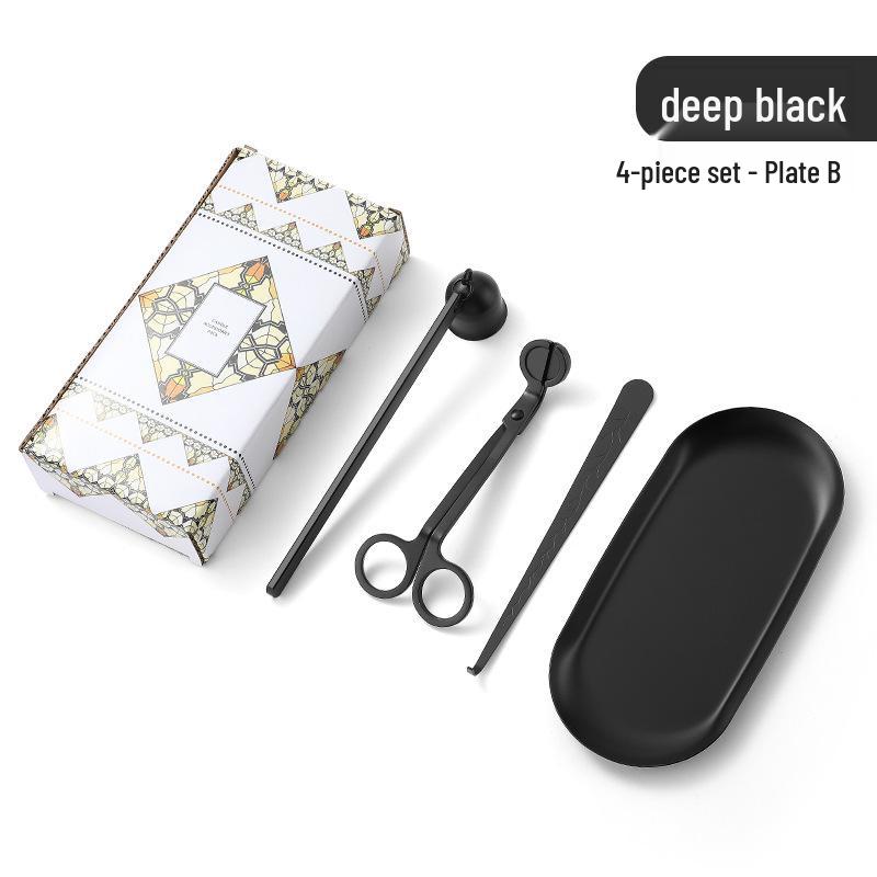 Aromatherapie-Kerzenwerkzeugset aus Edelstahl: Kleiner Löscher & Schere