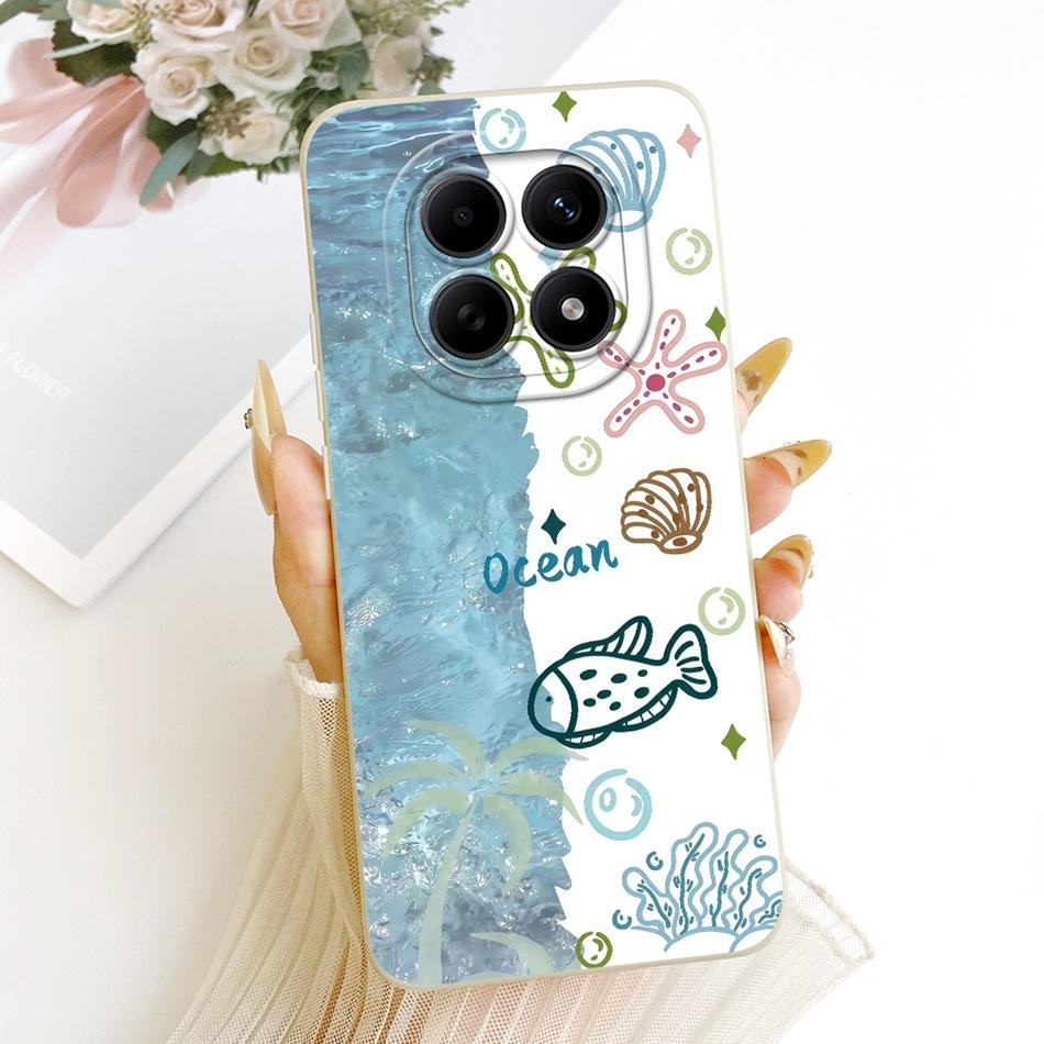 For Xiaomi Redmi Note 15 5G / Note 15 Pro 4G Cute Cat Flower Cartoon Phone Case For Redmi Note15 15Pro 4G Soft Silicone Bumpers