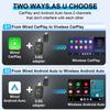 2 in 1 NEW Wireless CarPlay Android Auto Adapter USB Dongle Smart Mini Box Bluetooth Wifi Plug And Play for OEM Car Stereo