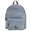 Retro Campus Style Large Capacity Fabric Backpack Men Backpacks Light-Blue-Denim 4G3138G-VGO