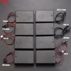 JCD 1pc 3x AA Battery Holder Storage Case Box With Switch & Cover PH2.0 XH2.54 SM DC5.5*2.1mm USB Plug Connect Terminal Cable