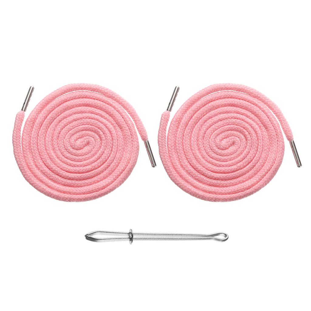 Uxcell 2 pezzi Coulisse per Vita Pantaloni per Uomo Donna Pantaloni Sportivi Corde Coulisse Corda Cintura Cordino Maglione Cappello Corda Rotonda Fai da te