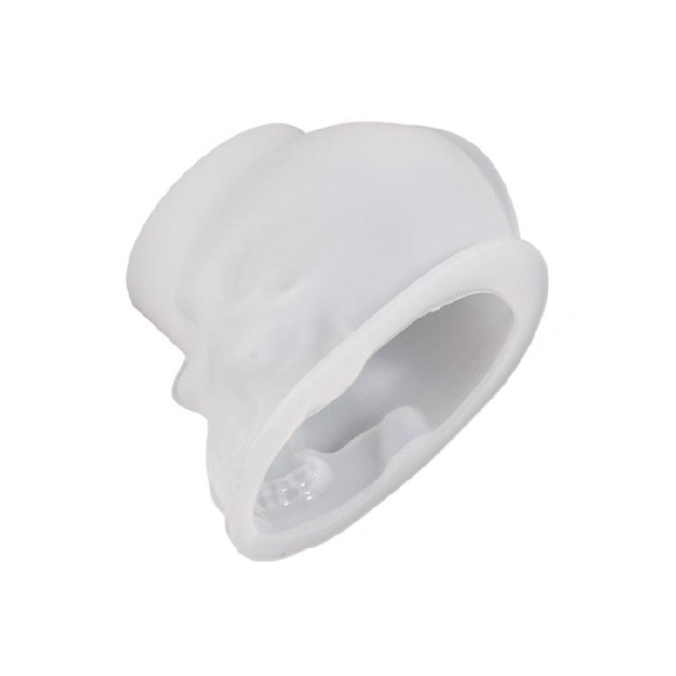 3D Skull Resin Mold Flexible Silicone Skull Head Mold Halloween Home Decorations