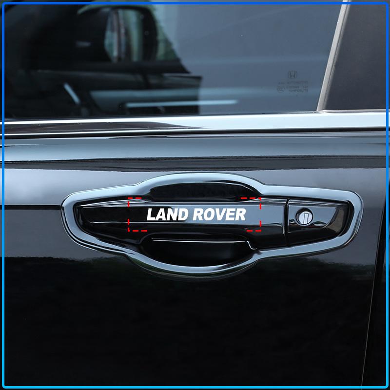 4 Stück Auto Türgriff Aufkleber Reifen Rückspiegel Aufkleber Für Land Rover Freelander 2 L2 L319 L462 LF Range Sport Evoque L322 Discovery 2 3 4Defender