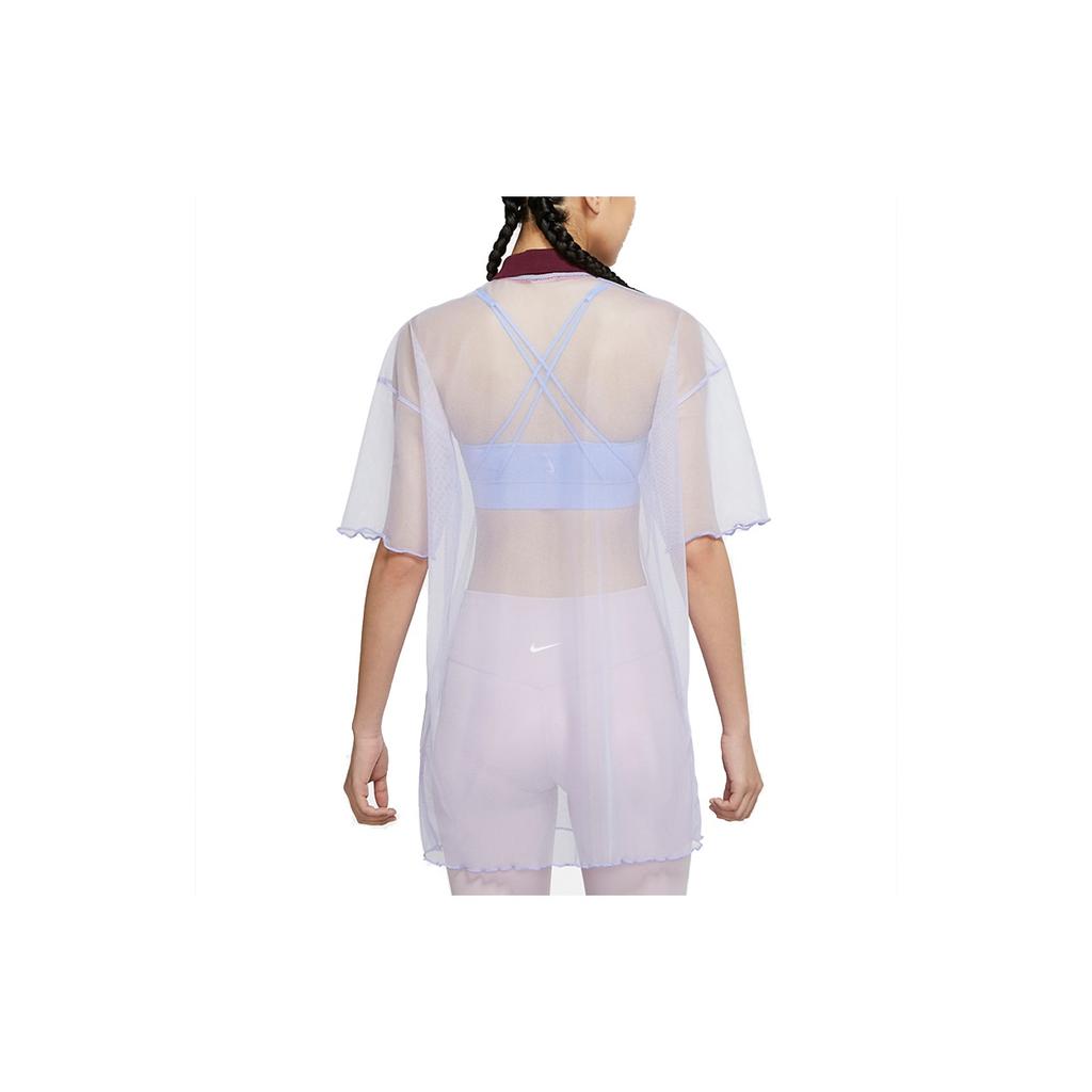 Nike Short Sleeved Dress Women's Light Purple DD4526-580