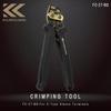 Fujiya Crimping Black for Copper Wire and Ring Small x Small Improved Tool, Gold, Subs, (1.6mm 2) / / Medium, Workability, High-Durability Design,