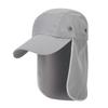 Outdoor Fisherman Hat Wide Brim Bucket Hat With Neck Cap Fishing Hiking Cover Camping Uv Adjust Y6B8