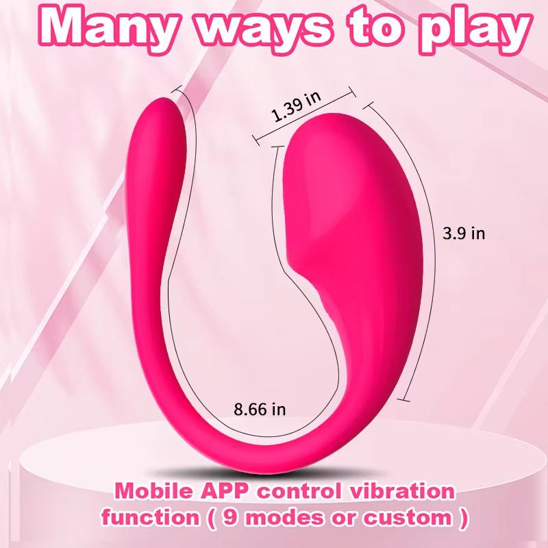 Wireless Female Dildo Vibrator Egg Women APP Control Clitoris Stimulator Wearable G-Spot Egg Adult Supplies Sex Toys for Couples