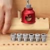 Woodworking Metal Vertical Punch 90 Degree Fixed Drill Positioner