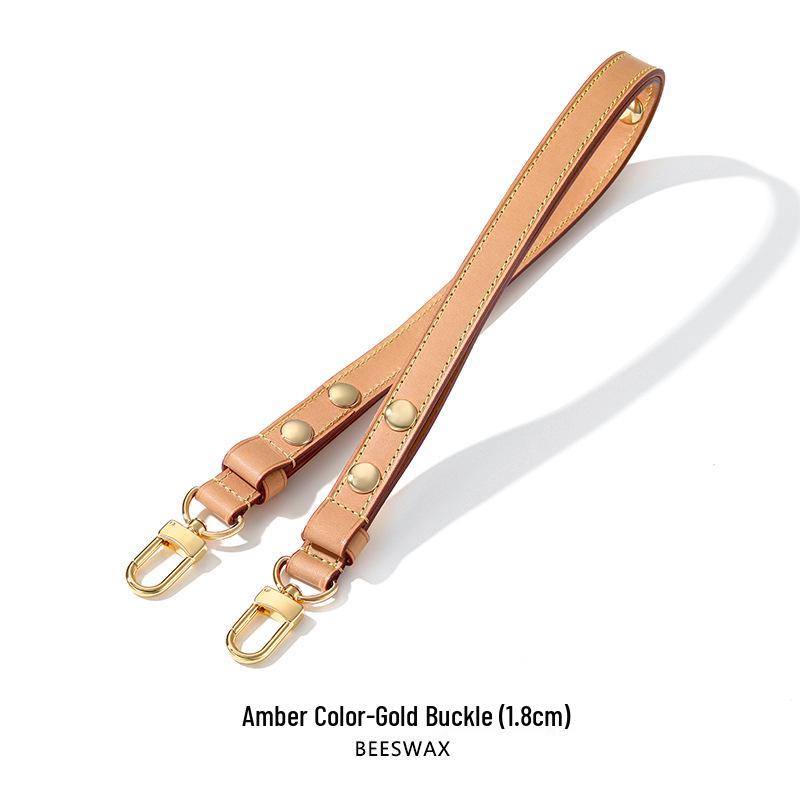 MHS-C-38 Adjustable Three-Speed Brown Women's Underarm Bag with Rivet Shoulder Strap, 26 Wash Bag Transformation.